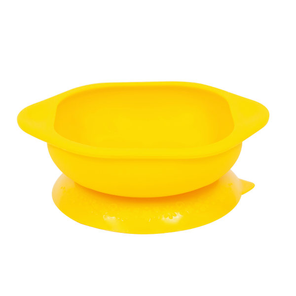 TIGELA COM SUCÇÃO GIRAFA LOLA - AMARELO