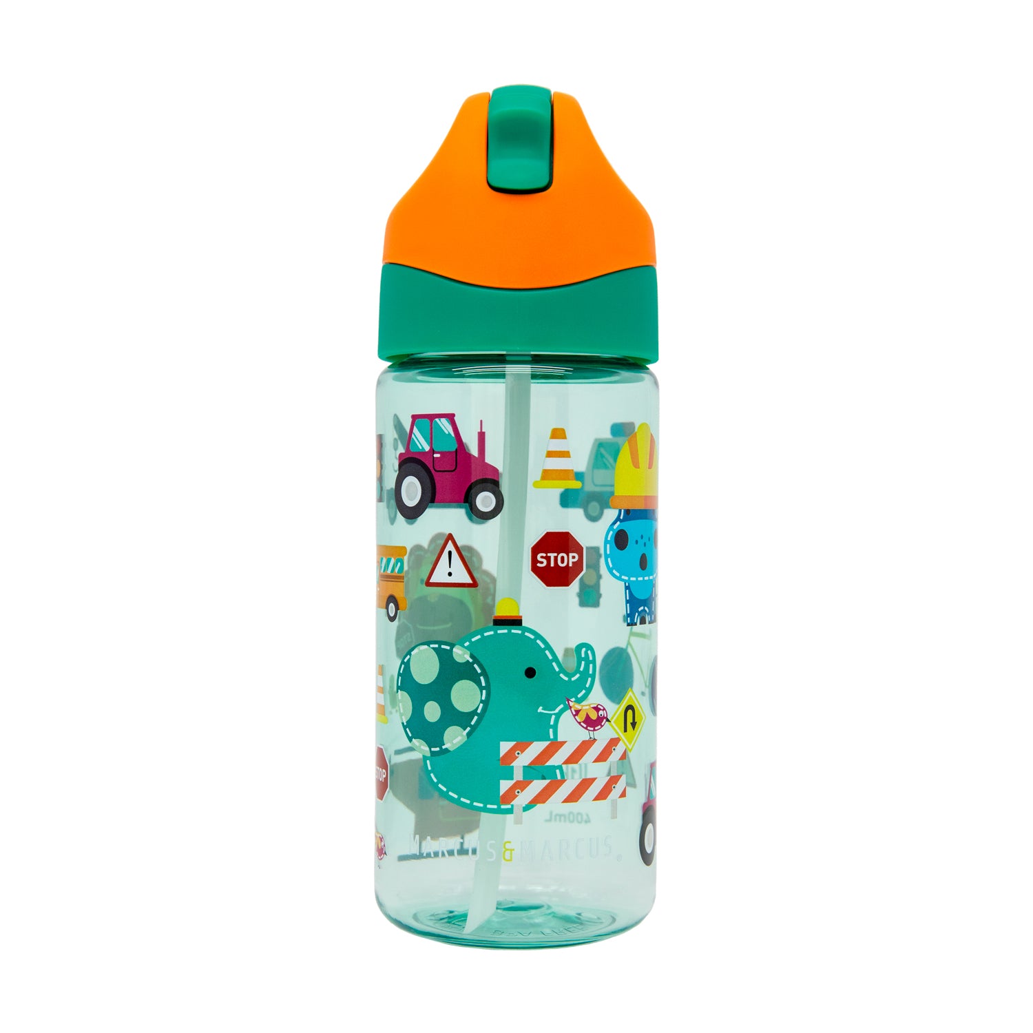 GARRAFA EM TRITAN ANTIGERMES 400ML VERDE