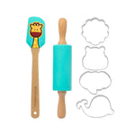 Kit Com Cortadores E Acessórios Para Biscoitos