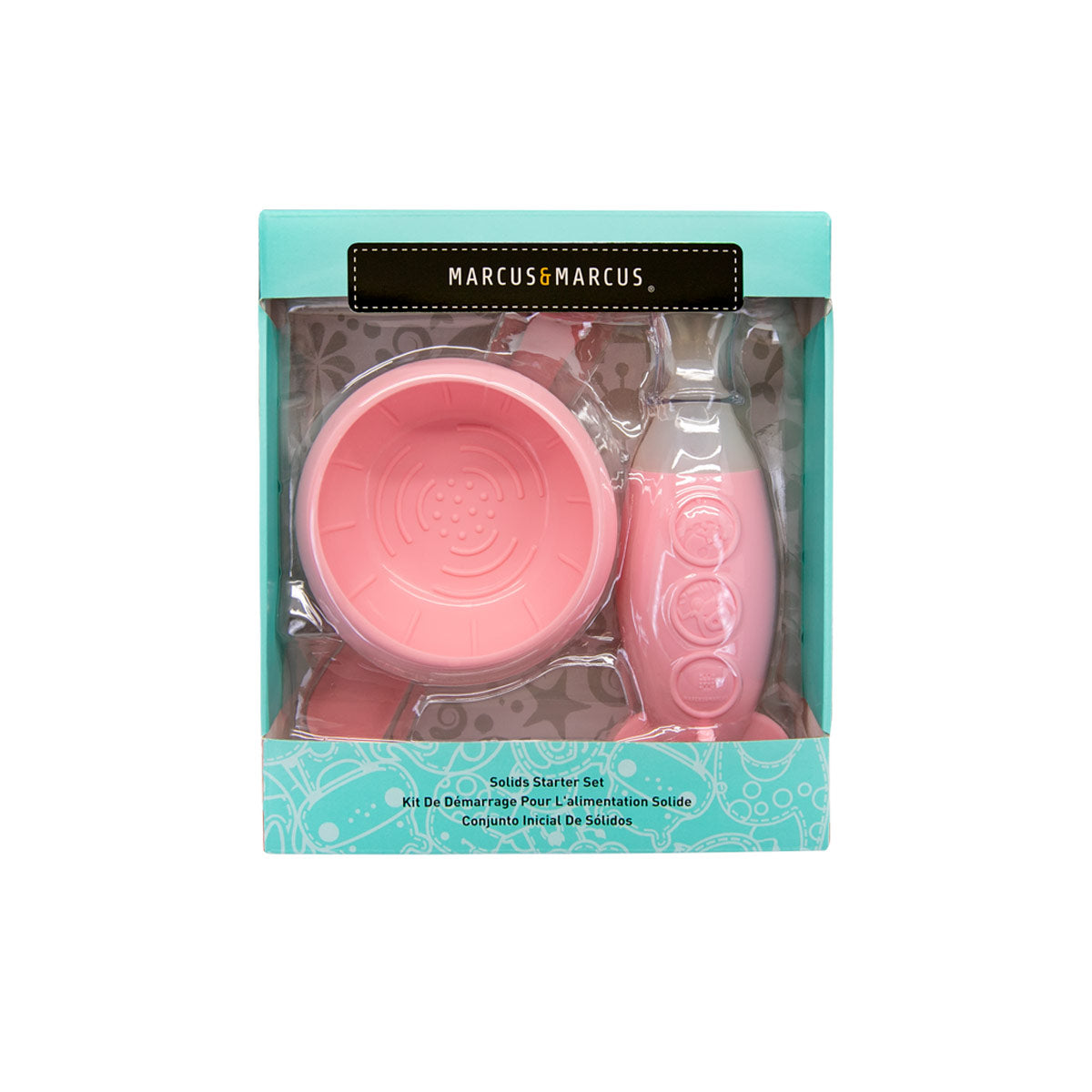 Kit Introdução Alimentar E Colher Dosadora Rosa