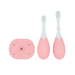 Conjunto De Escova Dental 3 Estágios Rosa