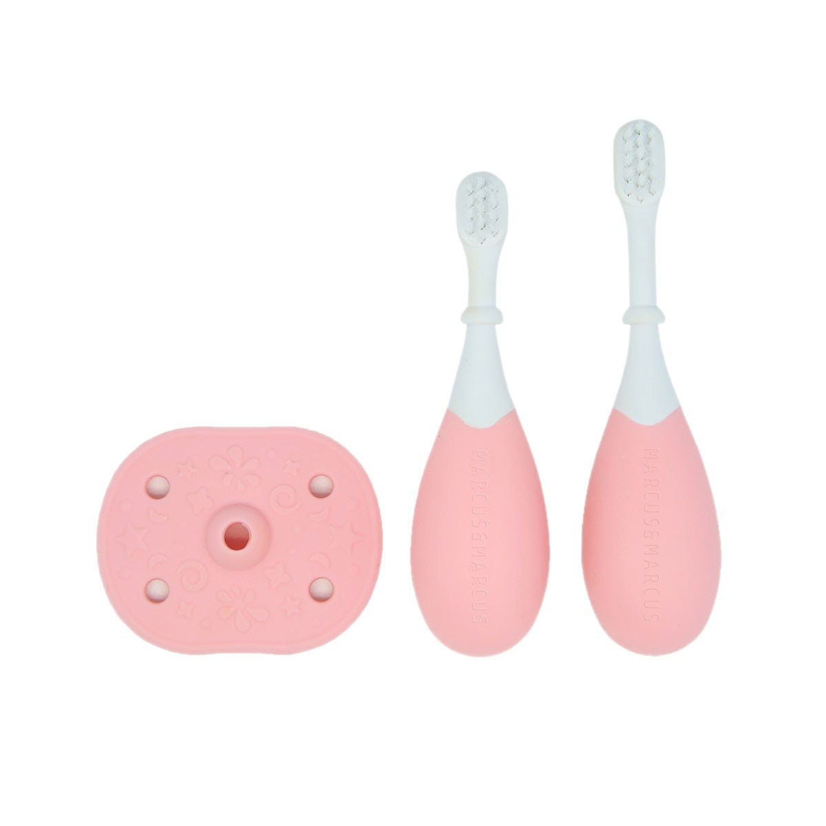 Conjunto De Escova Dental 3 Estágios Rosa