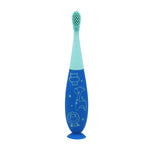 Massageador De Gengiva Com Refil Em Silicone Azul