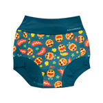 SUNGA/CUECA BEBÊ ECOLÓGICA REUTILIZÁVEL PARA PRAIA E PISCINA LEÃO MARCUS