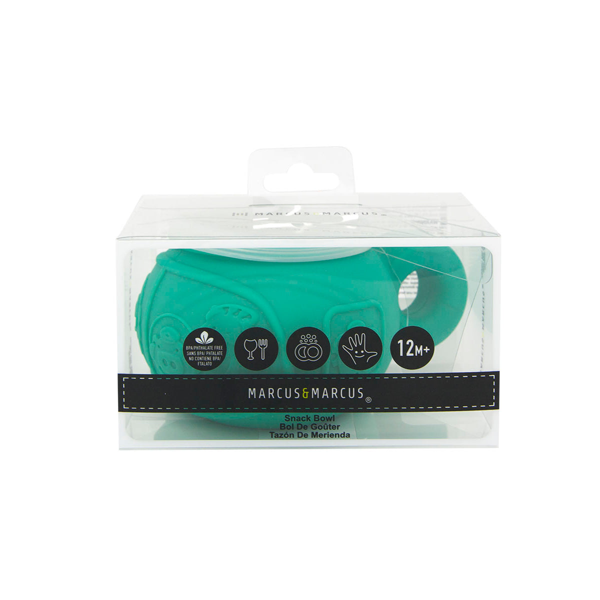 Porta Snacks com Tampa Elefante Ollie - Verde