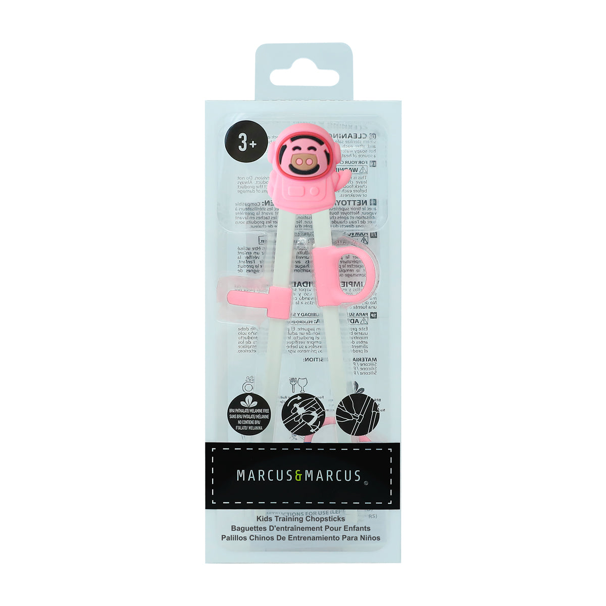 Hashi para Treinamento Kids Porquinha Pokey - Rosa