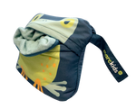 Toalha-Poncho Répteis Da Selva - Verde E Azul Único