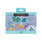 Bento Box Com 2 Divisórias Em Silicone Removíveis 700Ml Sealife - Azul