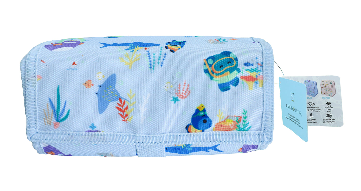 Mochila Dobrável Térmica Sealife - Azul