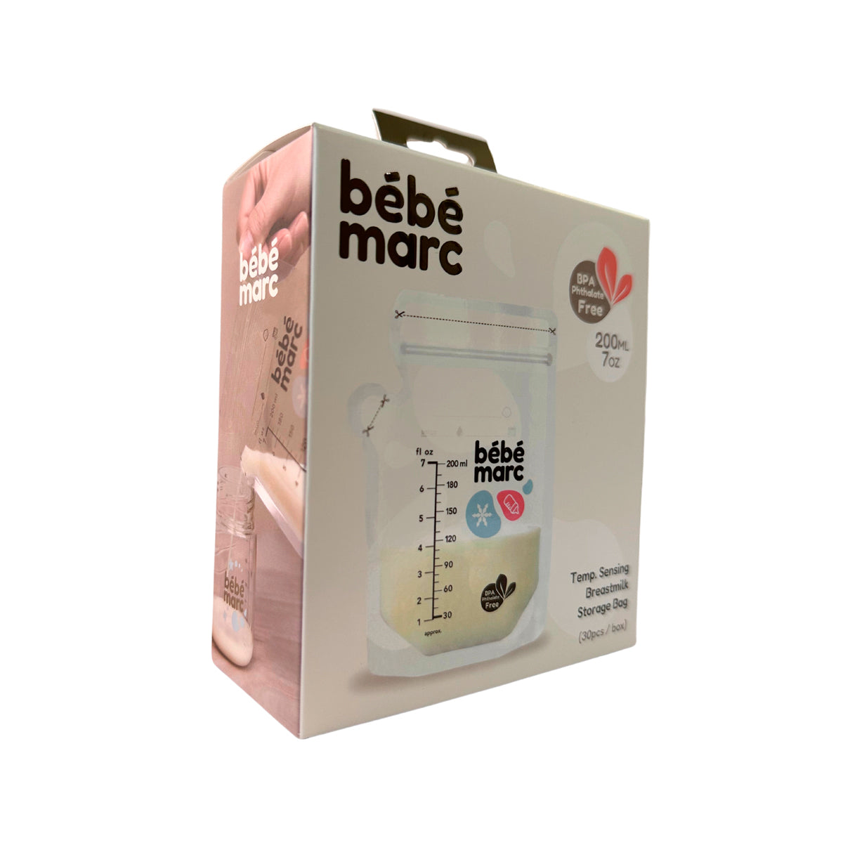 Bag Termossensível para Leite Materno 200 ml 30 Pçs